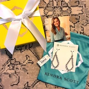 Kendra Scott Silver Bea Earrings